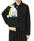 Art Print Panel Shirt&Wide Tuck Pants Series